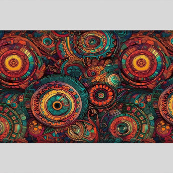 PSYSCHODELIC PATTERN #2 - XXL Gaming Mauspad