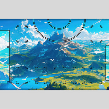 Mountain Hills - Playmat Spielmatte