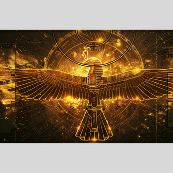 Sun God Ra - Playmat Spielmatte