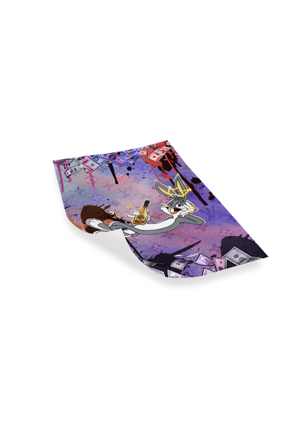 MONEY BUNNY - Bilderfolie für LED Rahmen