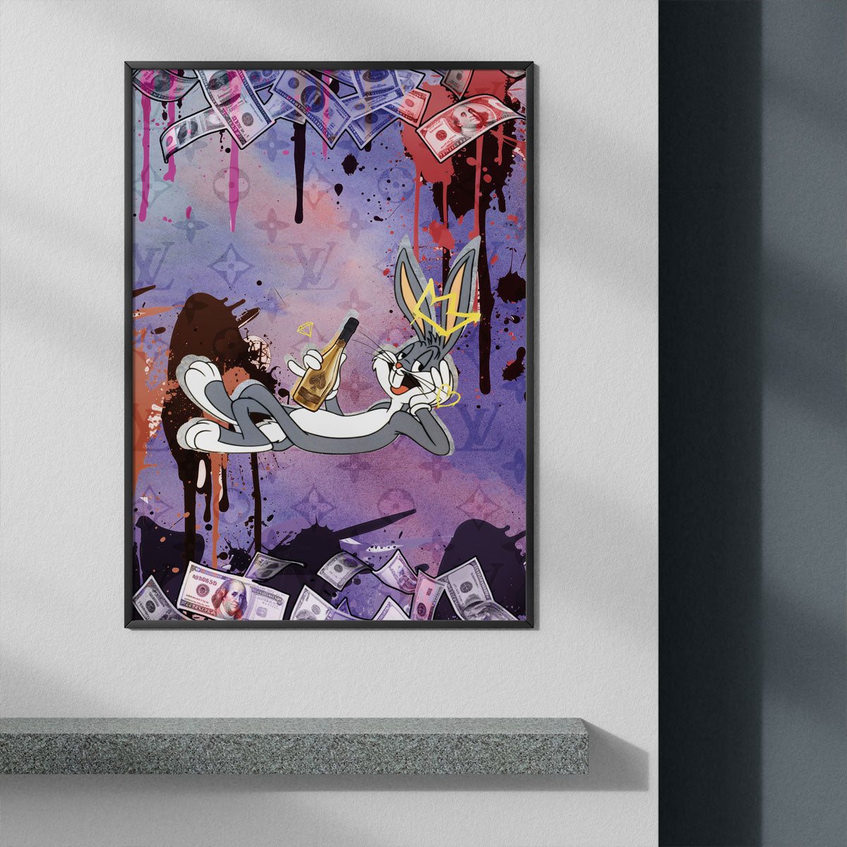 MONEY BUNNY - Deskyou Poster