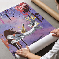 MONEY BUNNY - Deskyou Poster