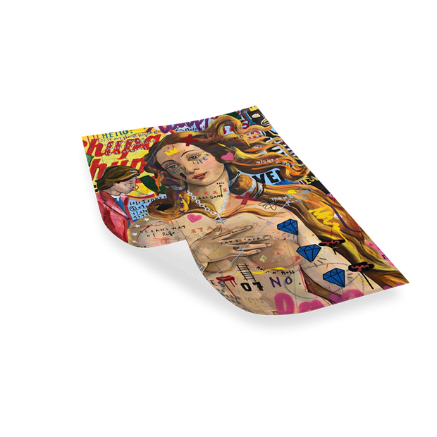 CHUPA WOMAN - Bilderfolie für LED Rahmen