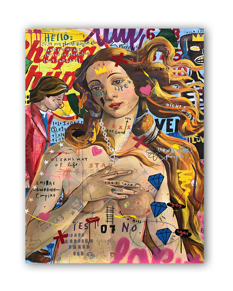 CHUPA WOMAN - Bilderfolie für LED Rahmen