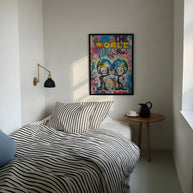 BAD WORLD - Deskyou Poster