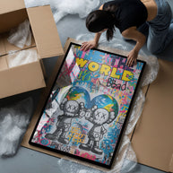 BAD WORLD - Deskyou Poster