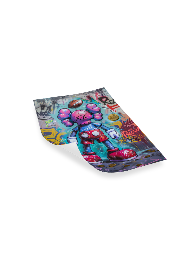 RUGBY KAW - Bilderfolie für LED Rahmen