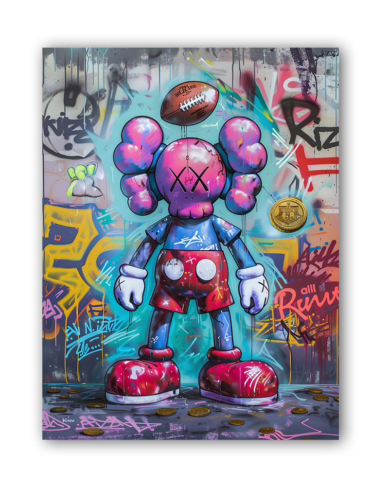 RUGBY KAW - Bilderfolie für LED Rahmen