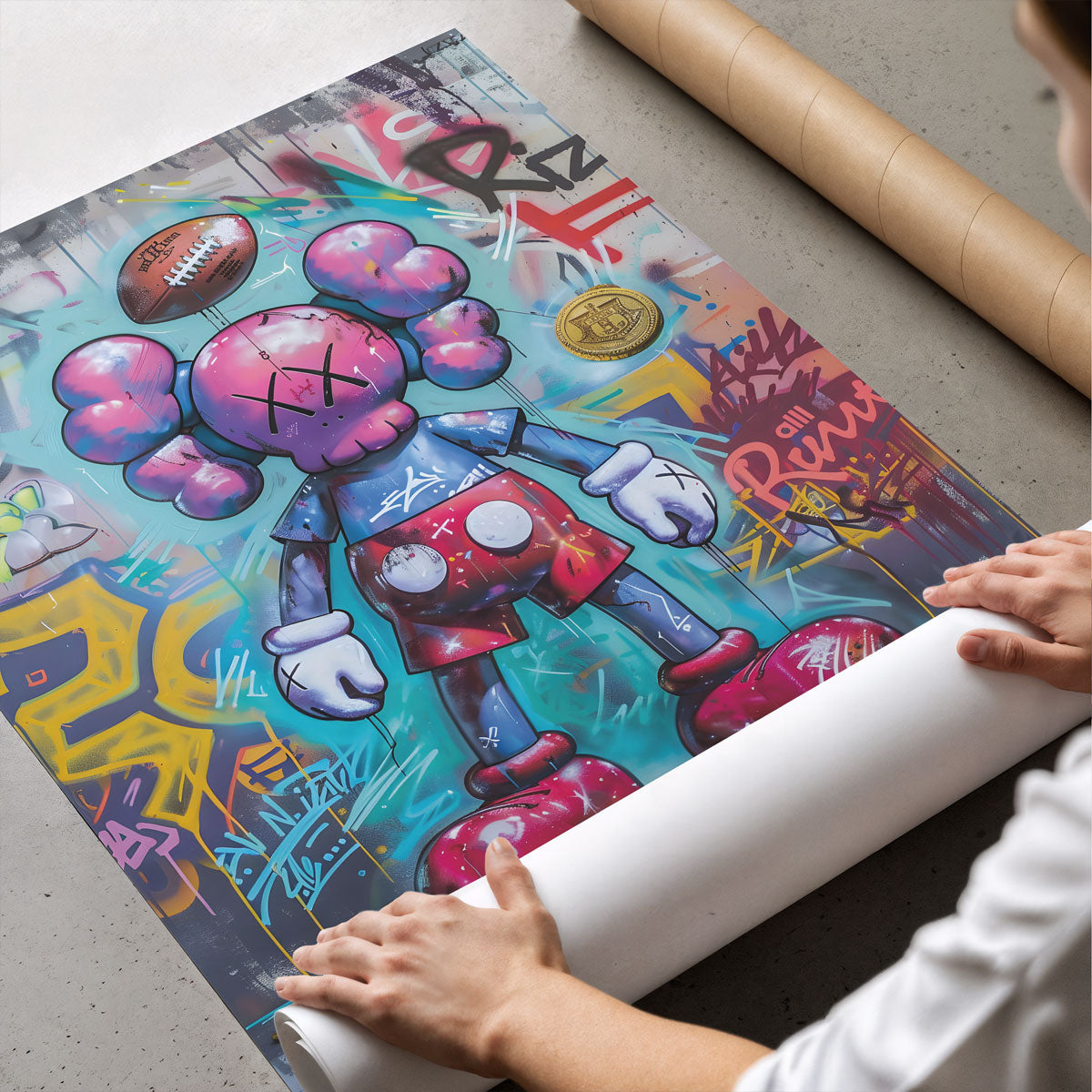 RUGBY KAW - Deskyou Poster