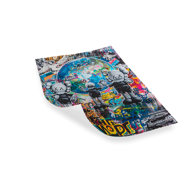 MAD WORLD - Bilderfolie für LED Rahmen