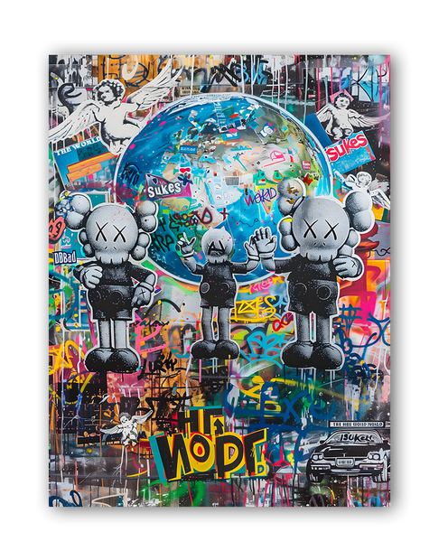 MAD WORLD - Bilderfolie für LED Rahmen