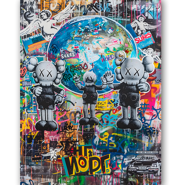 MAD WORLD - Bilderfolie für LED Rahmen