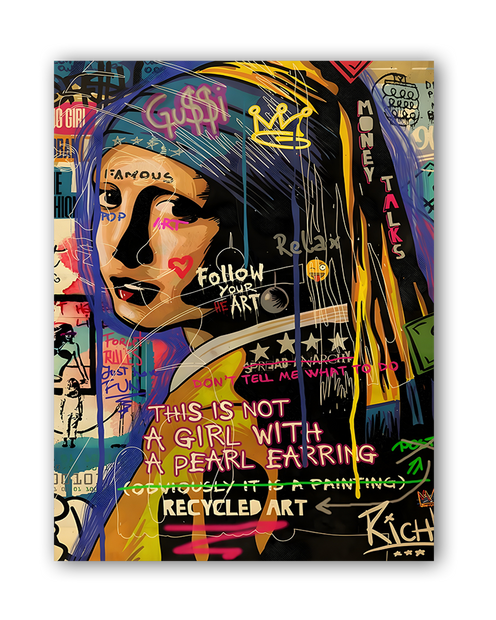 GIRL WITH EARRING - Deskyou Platina