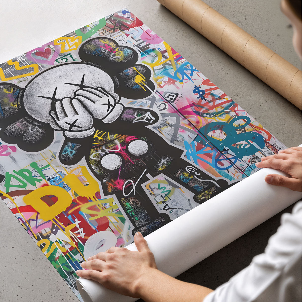 CRYING KAW - Deskyou Poster