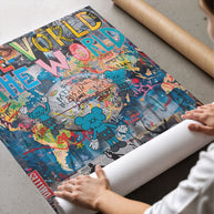 THE WORLD - Deskyou Poster