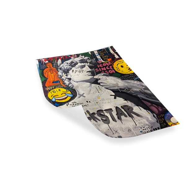 ROCKSTAR - Bilderfolie für LED Rahmen