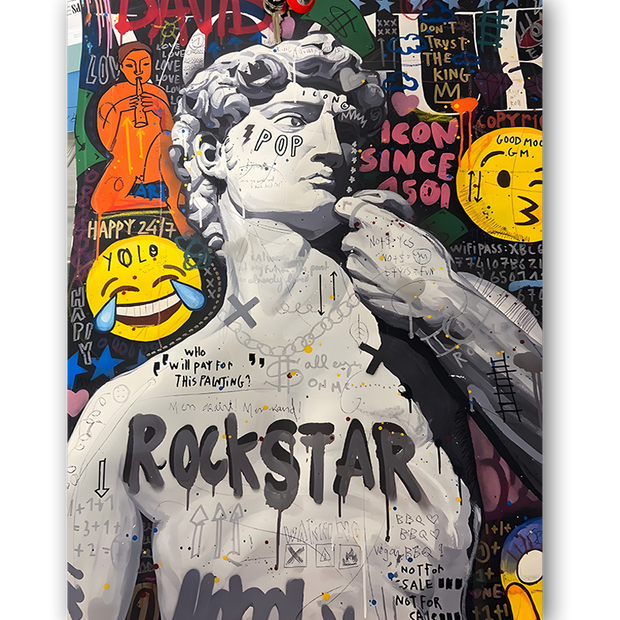 ROCKSTAR - Bilderfolie für LED Rahmen