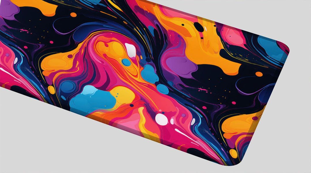 PSY LIQUID #4 - Pattern Design - XXL Gaming Mauspad