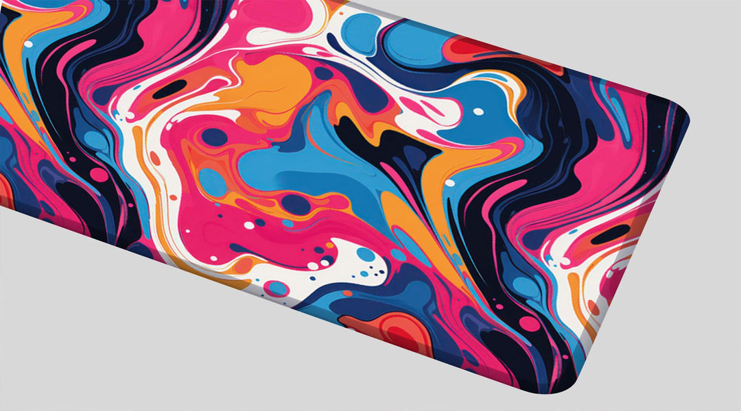 PSY LIQUID #1 - Pattern Design - XXL Gaming Mauspad