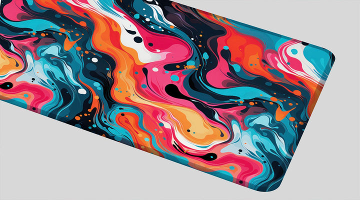 PSY LIQUID #3 - Pattern Design - XXL Gaming Mauspad