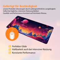 PLANET SWARM - Space Design - XXL Gaming Mauspad