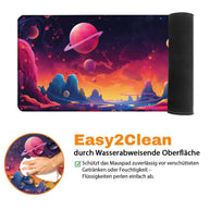 PLANET SWARM - Space Design - XXL Gaming Mauspad