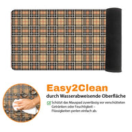 TARTAN - Pattern Design - XXL Gaming Mauspad