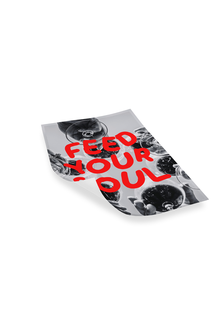 YOUR SOUL - Bilderfolie für LED Rahmen