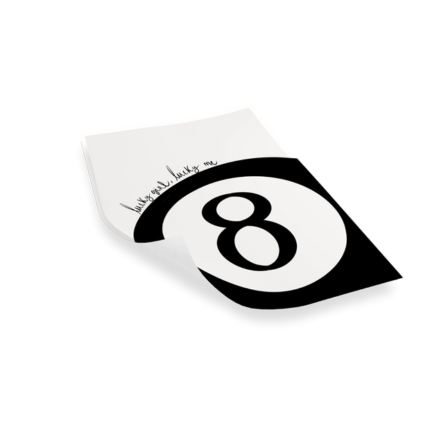 8BALL - Bilderfolie für LED Rahmen