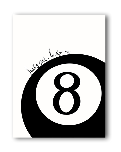 8BALL - Bilderfolie für LED Rahmen