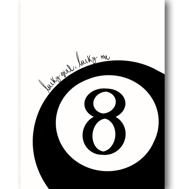 8BALL - Bilderfolie für LED Rahmen